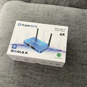 Super box , smart media player (blue)